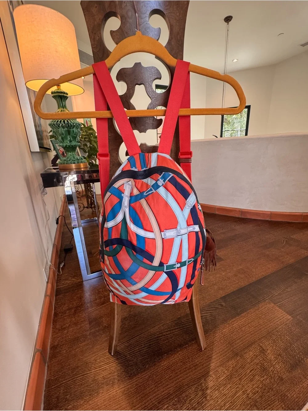 Hermes Airsilk Backpack Bag